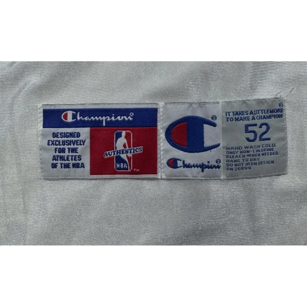 Phoenix Suns Amare Stoudemire #32 Champion Vintage NBA Jersey White Size 52